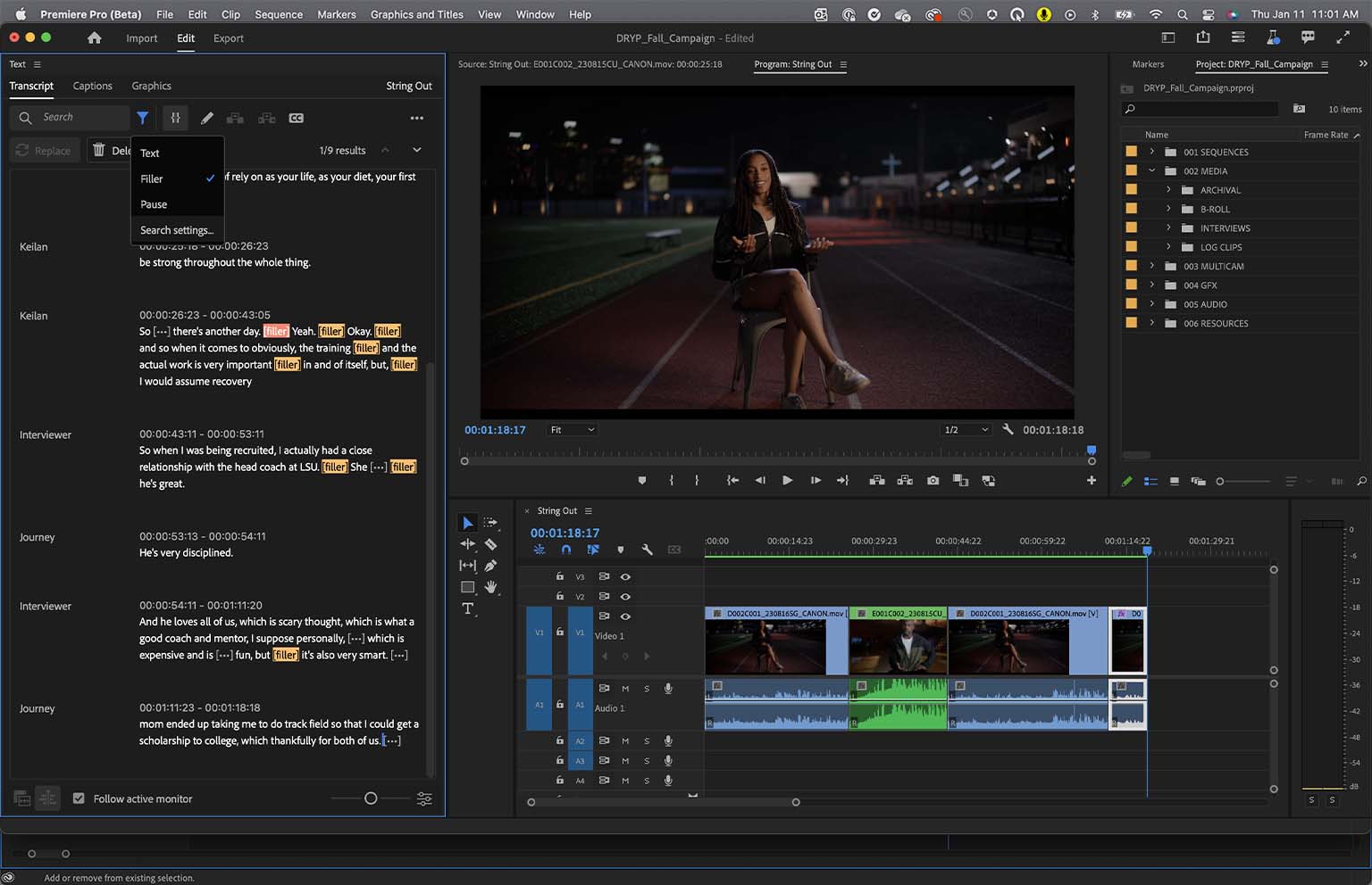 Corso Adobe Premiere - Montaggio Video