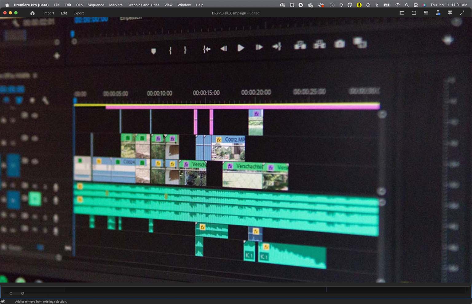 Corso Adobe Premiere - Effetti e Transizioni